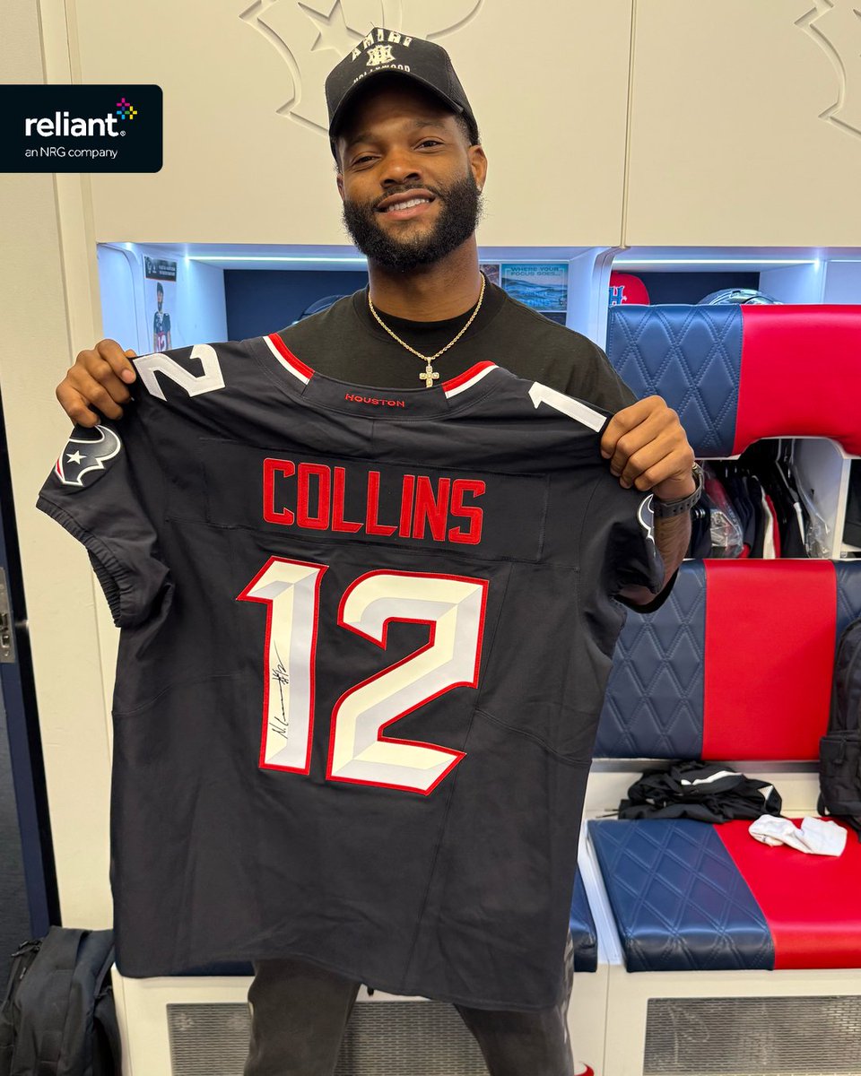 Gameweek 🤝 giveaways

Drop a 1️⃣2️⃣ for a chance to win a signed Nico Collins jersey!