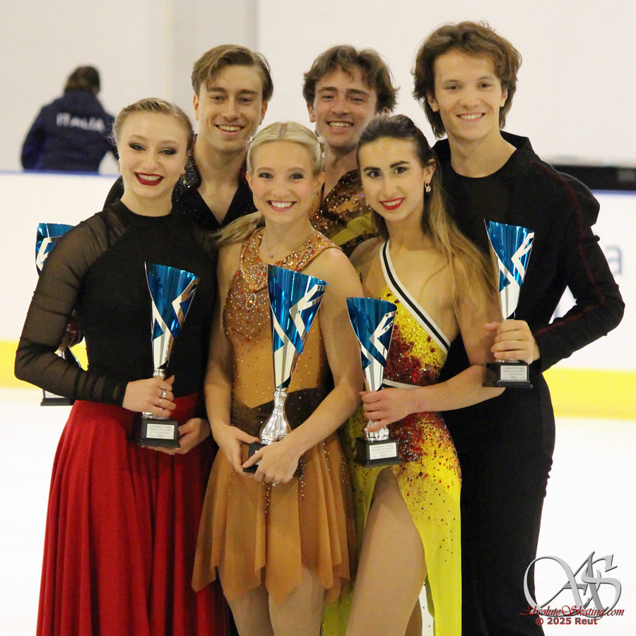 evampate's tweet image. Ciao from Italy 🇮🇹✨

We had the most incredible week at Lombardia Trophy and are so proud to bring home our second international win! 🏆

Thank you to everyone who cheered us on near and far -we felt the love every step of the way. ❤️ Thank you @usfigureskating for sending us