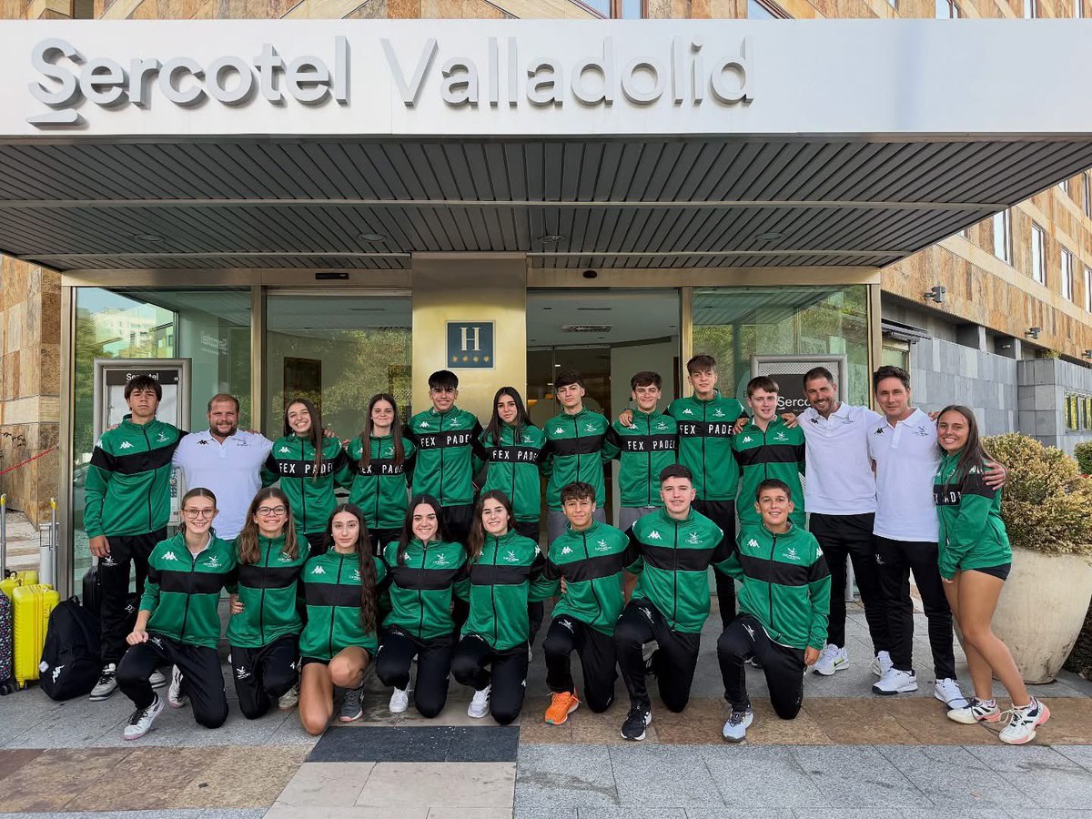 amoalpadel's tweet photo. まもなく開催されるパデルジュニア世界選手権
スペイン代表は州ごとの国内予選に勝った州チームが代表になる模様。

こちらはExtremadura州、予選でMadrid自治州と戦う。大国スペインはまず国内予選から厳しい戦い。。 https://t.co/He0DMzk2rz