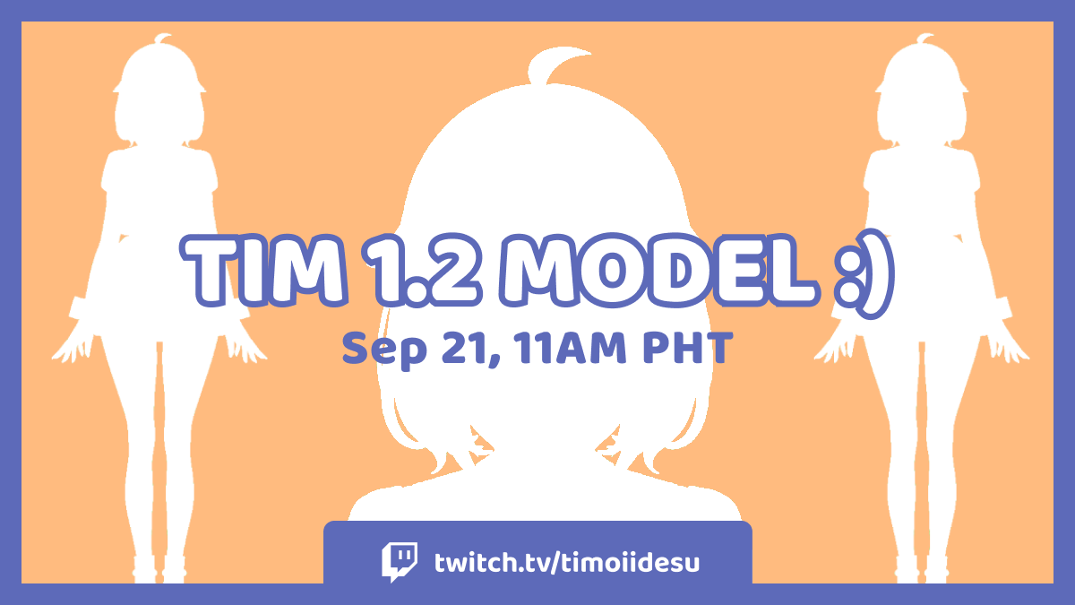 I'll be having a super mini debut for my new model this coming weekend! I can't wait 😭