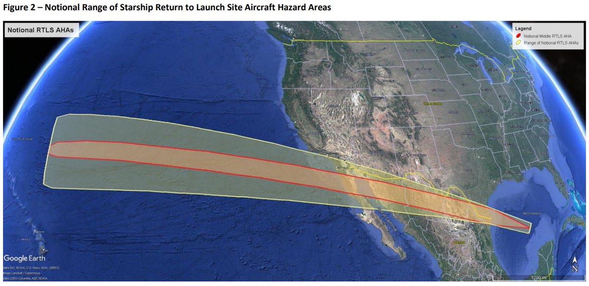 INiallAnderson's tweet image. SpaceX are requesting permission to fly new trajectories from Starbase for Orbital Launch and Return -
📸: @FAANEWS