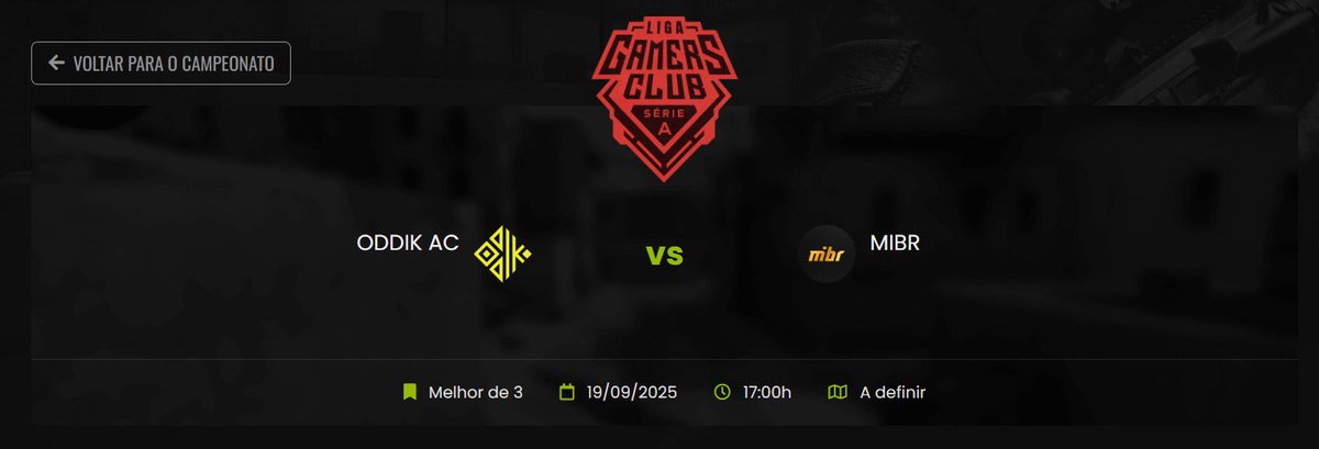 ODDIKgg's tweet image. Hoje tem Academy em campo pela Liga Gamers Club Série A, em mais uma MD3 insana! 🤘

A partir das 17h 🆚 @MIBR AC

#GoODK