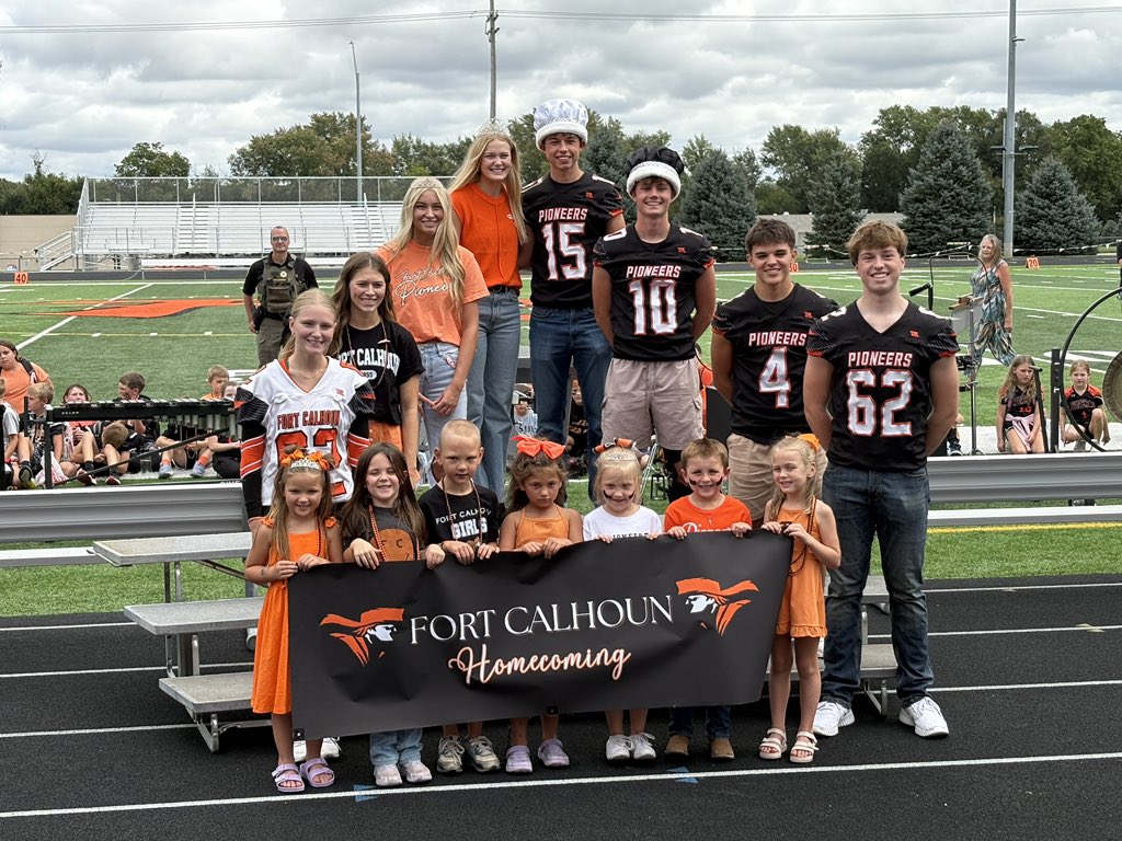 ftcactivities's tweet photo. Your 2025 Homecoming Royalty!
Prince: Eli Tinkham
Princess: Ari Nelson
King: Kade Foy
Queen: Maelie Nelson https://t.co/juhBlAeyGp