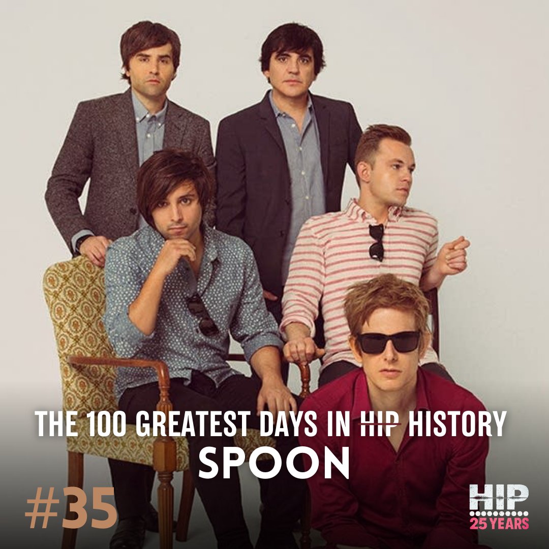 HIPVideoPromo's tweet image. Our dear friends at Merge Records reached out with the new music video from Spoon. Austin's Finest was releasing their new album, "Ga Ga Ga Ga Ga," &amp;amp; The Underdog was an immediate favorite, not just here at HIP, but all over the world #HIP100 #25YearsofHIPVideoPromo #Spoon
