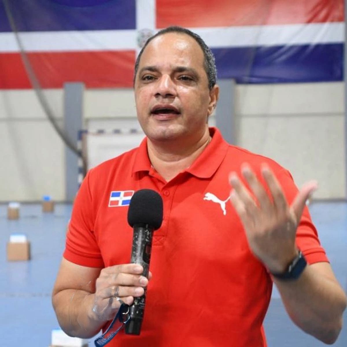 COLIMDO's tweet image. El presidente de la Federación Dominicana de Balonmano, Miguel Rivera, indicó que las selecciones nacionales superiores de balonmano 🇩🇴, tanto femenina como masculina, desarrollan un intercambio deportivo con Guatemala 🇬🇹rumbo a los Juegos Centroamericanos y del Caribe @SDQ2026