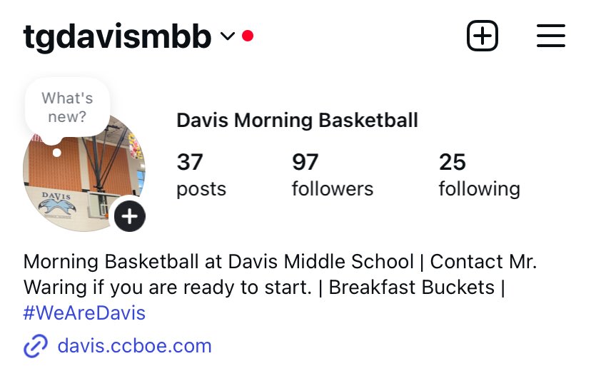 Davis Morning Basketball tweet media