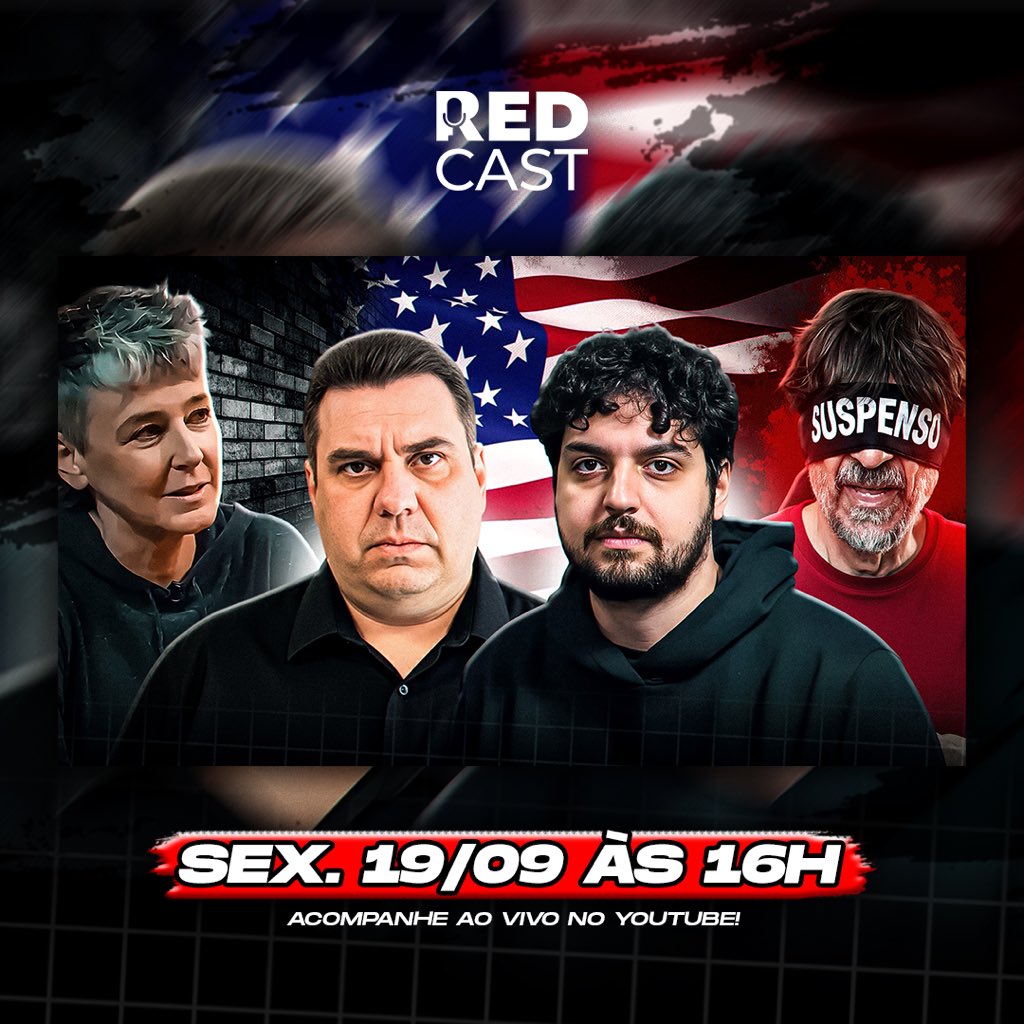 Ae galera, logo mais no redcast! Ao vivo - youtube.com/live/1zysSYdkg…