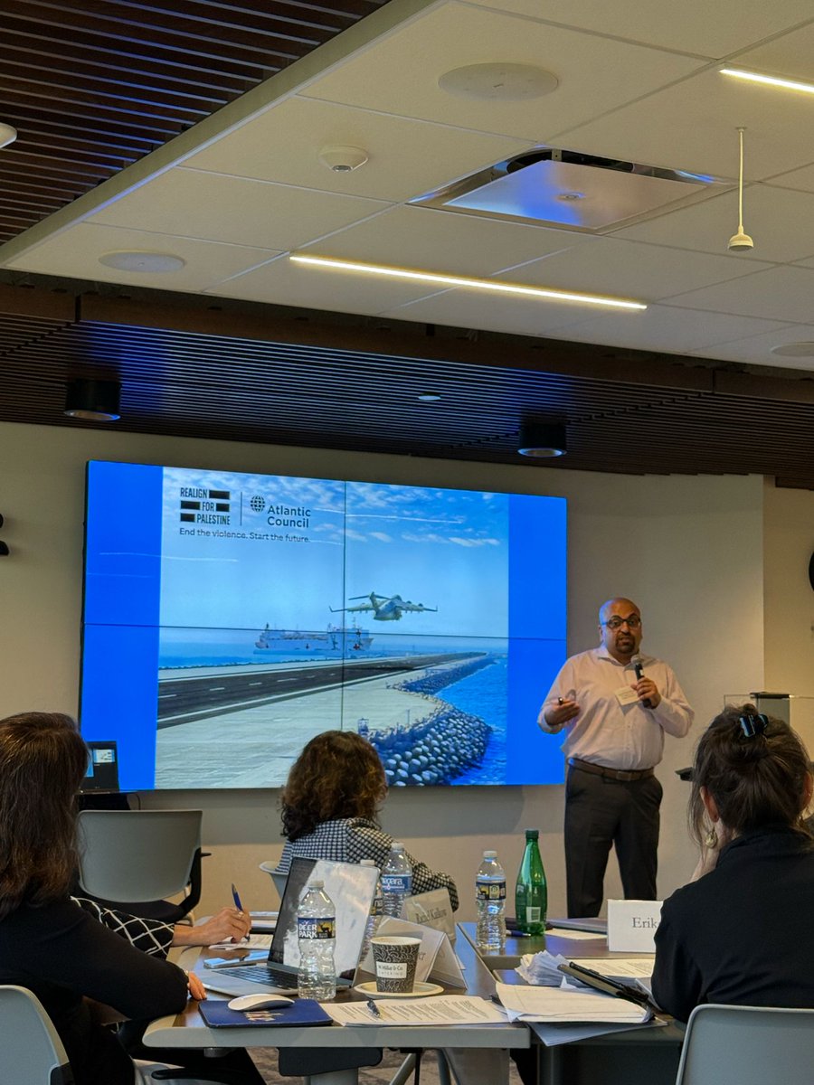 afalkhatib's tweet image. Thank you to the Arava Institute for Environmental Studies for letting me present pragmatic ideas and proposals for strategic infrastructure and a transitional phase in the Gaza Strip. The horror of the present must not prevent us from envisioning a better future for Palestinians…