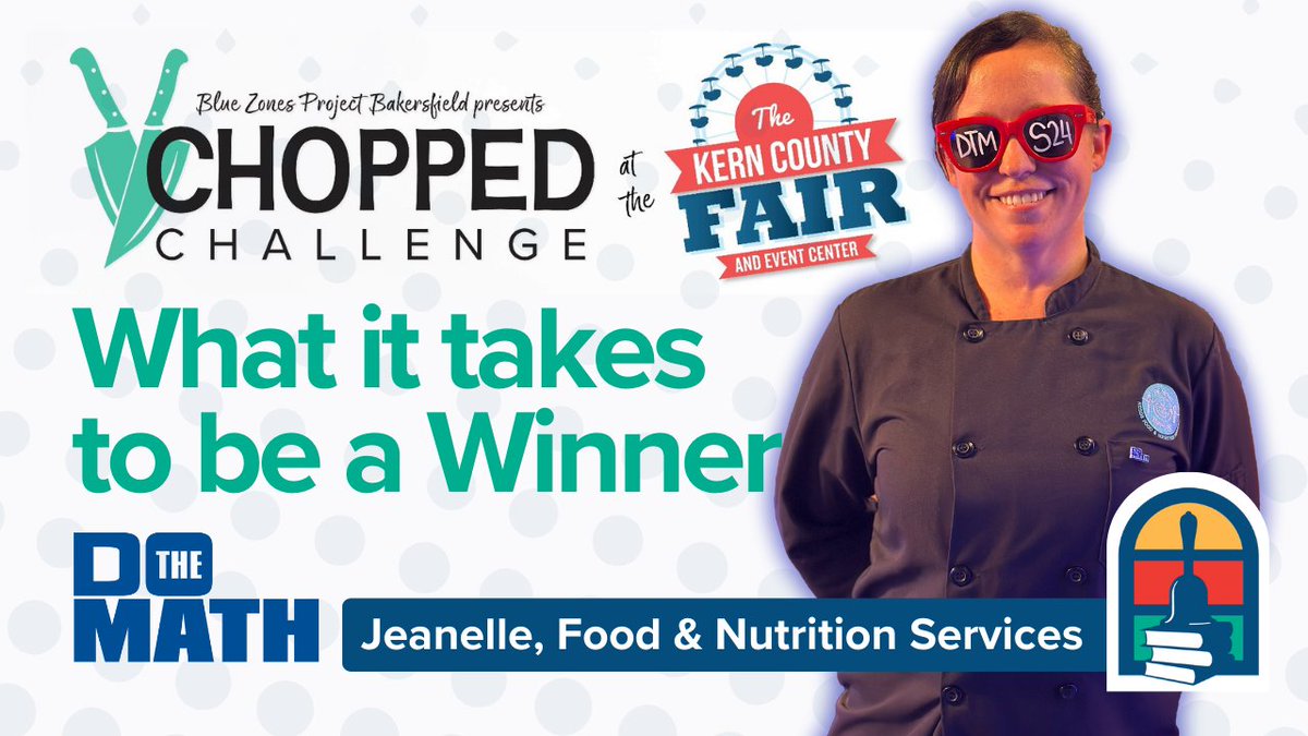 The Chopped 🔪 Challenge is back TODAY at the Kern County Fair. See what last year's winner, Jeanelle, has to say when it comes to winning the challenge. youtube.com/watch?v=J-s4Rc…