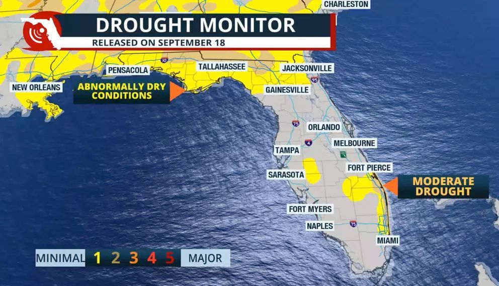 North Florida has some of the driest conditions in the state. buff.ly/opgoSPS