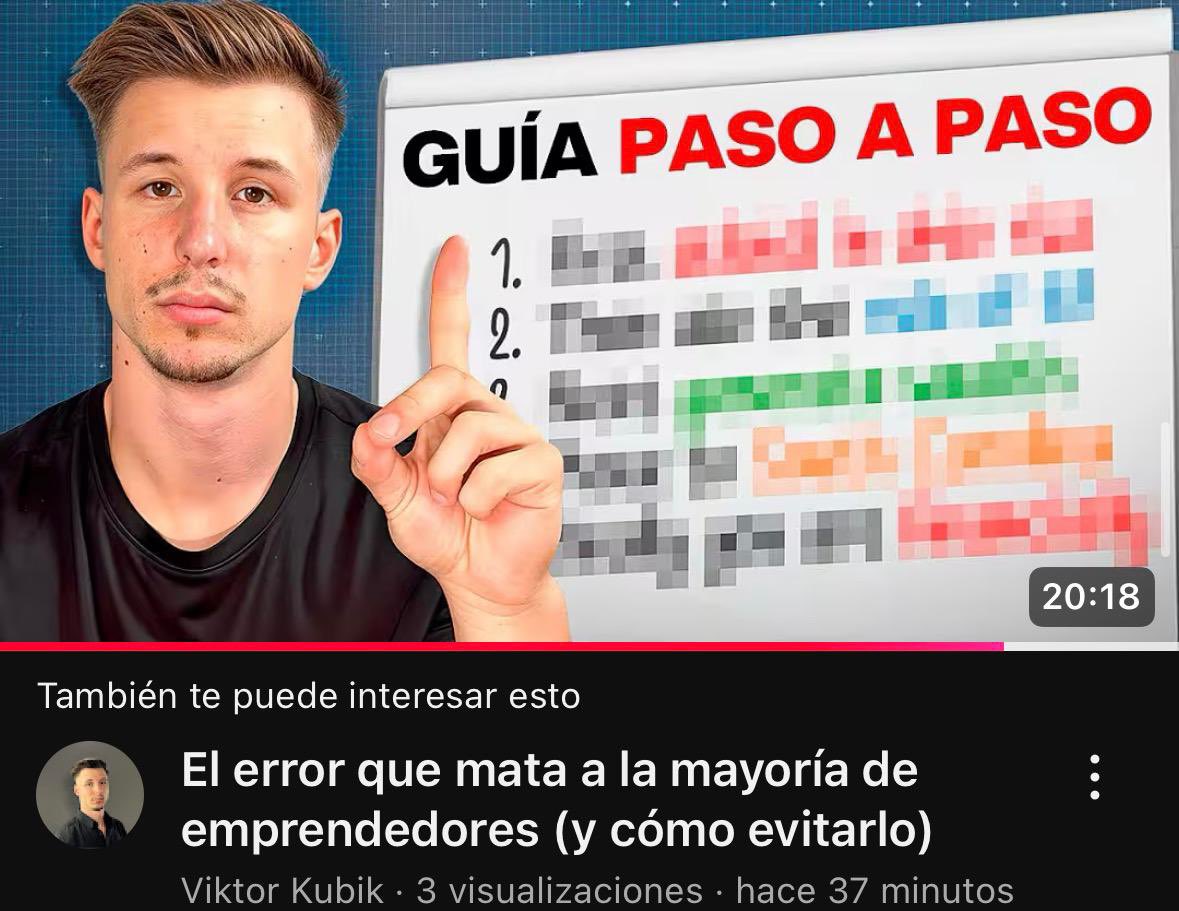 Ya os dije que empeze un nuevo canal y hoy he subido vídeo: linktw.in/xiCdXi te lo dejo por aqui por si lo quieres ver.