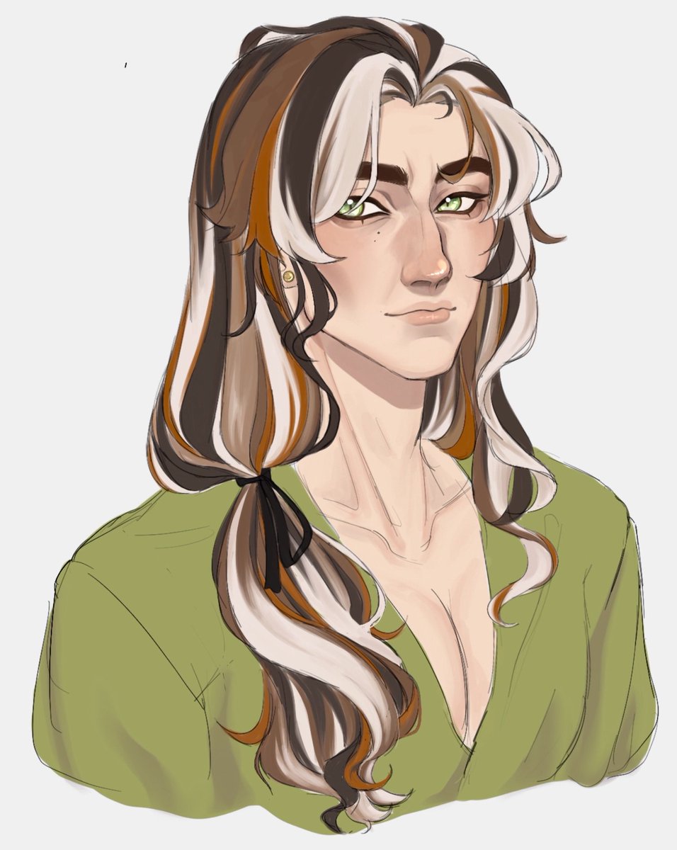The bastard in question. Hes an Arcane oc for an Rp w my pookie bear 🫶🏻💕