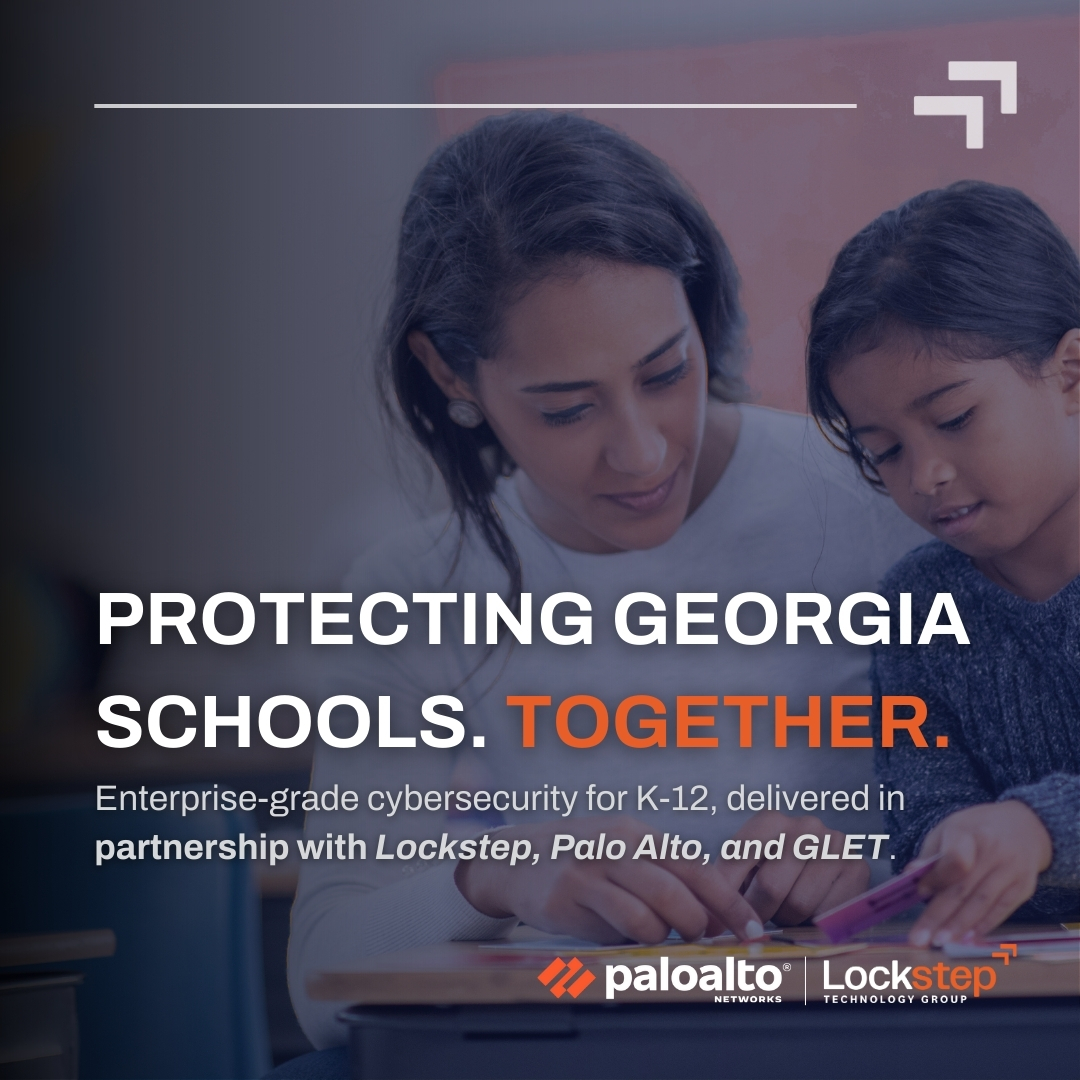 At Lockstep, we know strong protection starts with partnership.

We teamed up with Palo Alto Networks and GLET to give Georgia K-12 schools enterprise-grade cybersecurity, designed for education and priced for real-world budgets.

Learn more: shorturl.at/toMKU 🔒