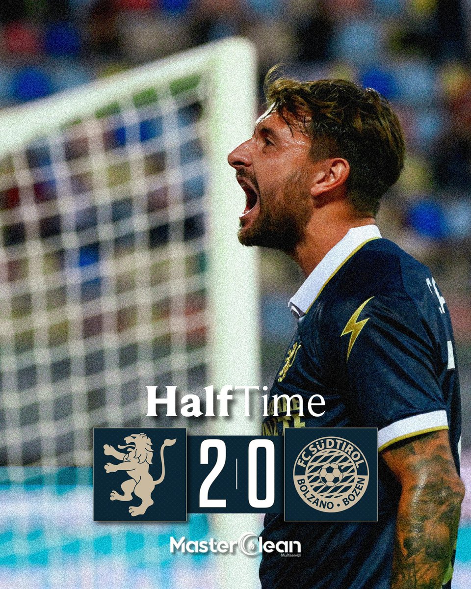 ⏸️ HALF TIME 

Frosinone-Sudtirol 2-0