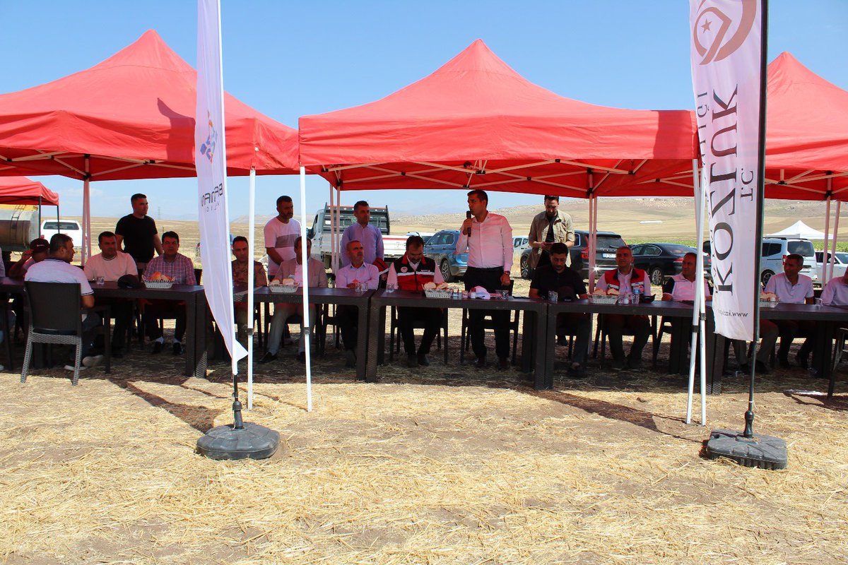 Yağlık Ayçiçeği Tarlasında “Tarla Günü Etkinliği” Düzenlendi

Valimiz Ekrem Canalp’in himayelerinde yürütülen “İkinci Ürün Yağlık Ayçiçeği Üretiminin Yaygınlaştırılması Projesi” kapsamında Kozluk ilçesi Günyayla Köyü’nde 762 dekarlık alanda ekimi yapılan ayçiçeği tarlasında