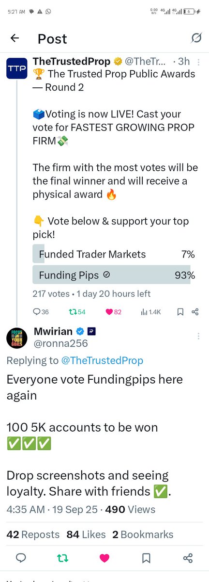 SolutionAddad's tweet image. @fundingpips forever and ever 🚀💪💪