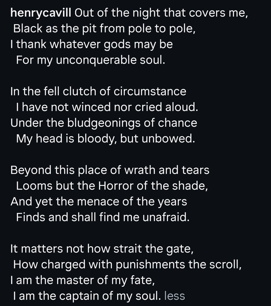 📲| Henry Cavill on IG 🥹

Henry got injured during training for the ‘Highlander’ reboot recently. Production for the movie will be delayed until 2026. Wishing him a speedy recovery 🙏💐

🔗: instagram.com/p/DOynUYzCODf/…