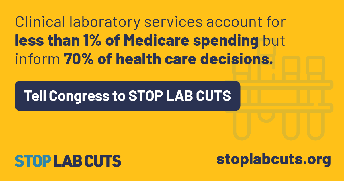Agendia's tweet image. Tell Congress to #StopLabCuts and pass the #RESULTSAct this year.

Details here: stoplabcuts.org