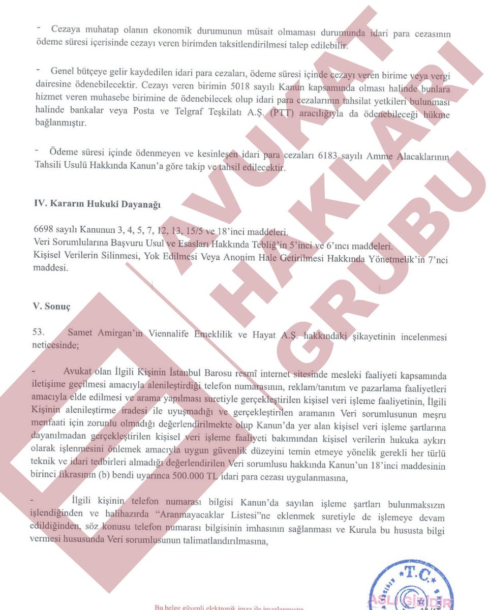 Avukat Hakları Grubu ⚖️ tweet media