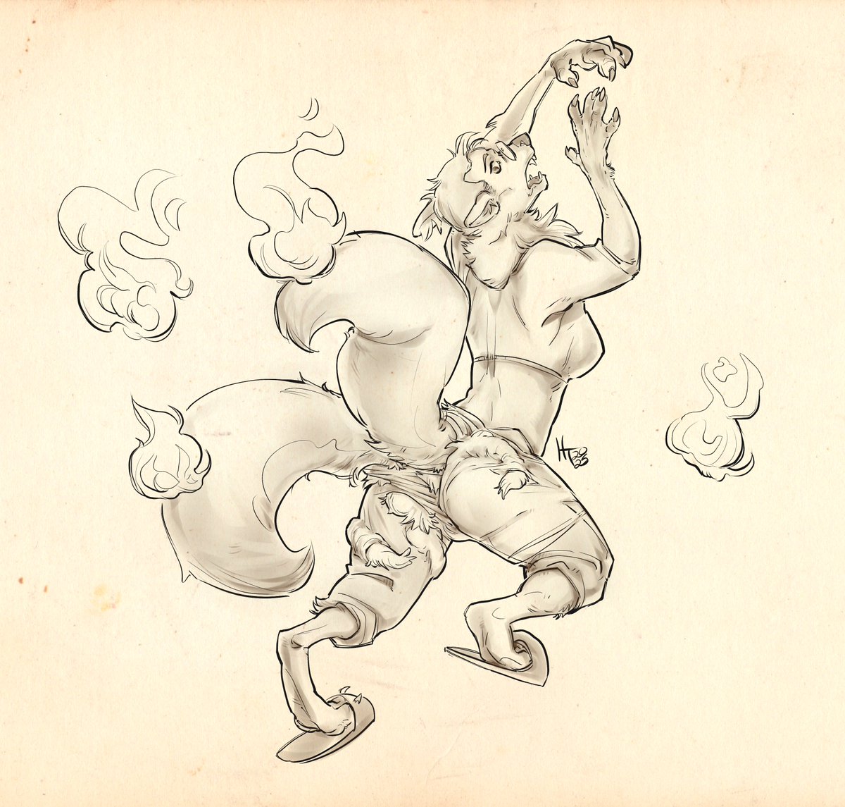 Multiple problems at once...!

#kitsune_tf #transfur #tailsplosion