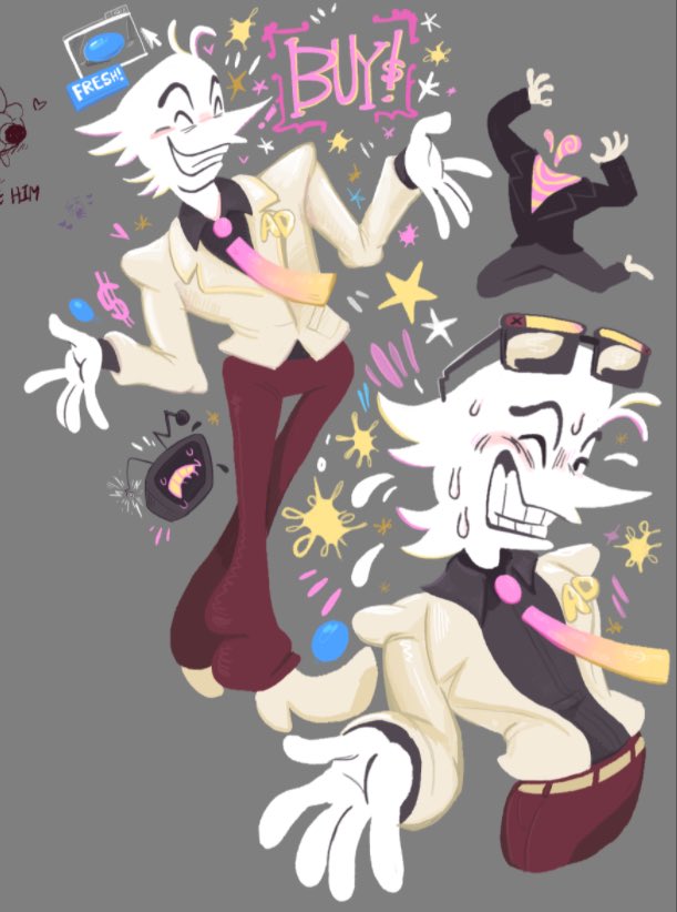 mickeyclarefs's tweet image. Magma doodles...! Including @Diionysan &apos;s wonderful swap spam......  and @_officialspec &apos;s wonderful human designs... go look at these lovely people&apos;s work... PLEASE