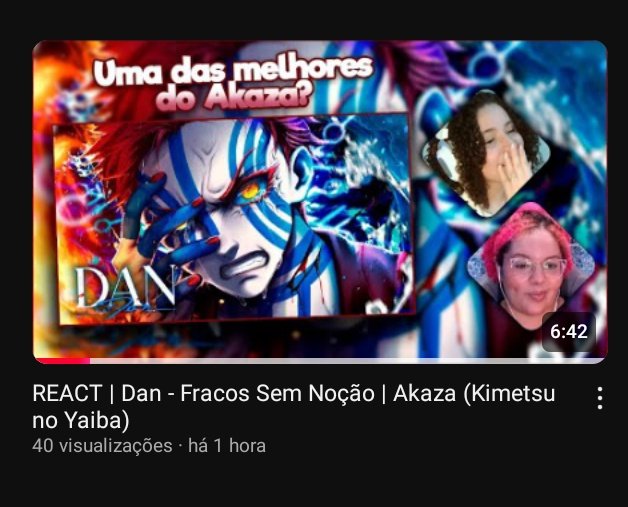 Tem react novinho lá no canal heim 👀