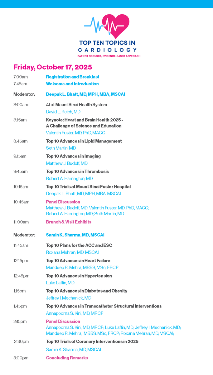 Top 10 Topics in Cardiology tweet media