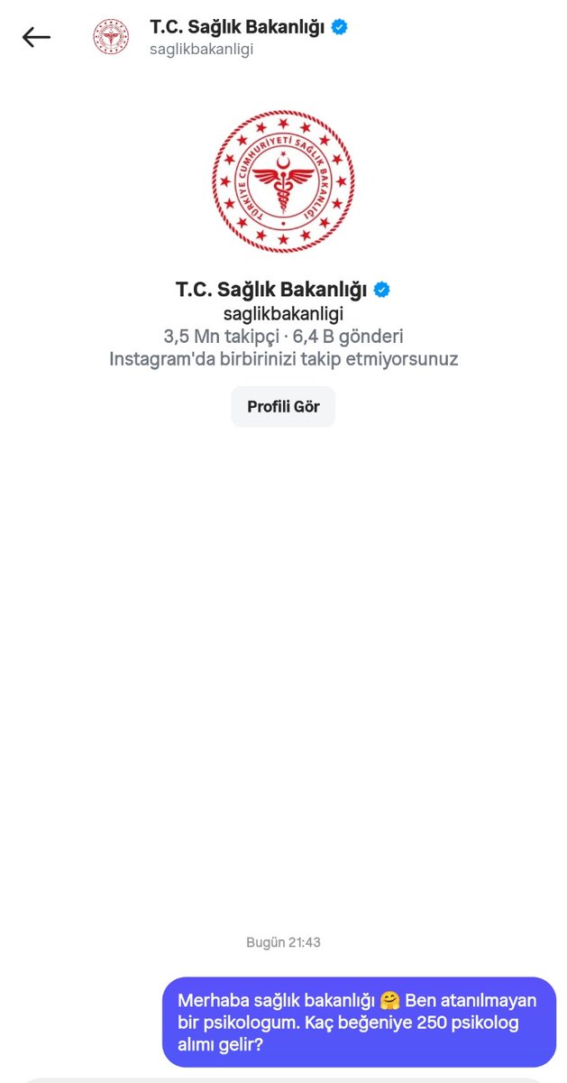 Tek çare bu kaldı deneyelim bakalım

#psikologlaratamabekliyor