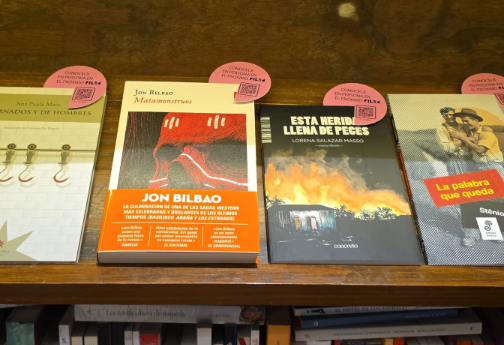 FundacionFilba's tweet photo. 💥#Filba2025 ya se siente en librerías💥
❤️Con diseño y gestión motorizada por @sebalidijover, los libros de las autoras y autores #Filba2025 están señalados en las mesas de las librerías porteñas🧮.
📚¡Aprovechá a leerlos y conocerlos!📖
¡Nos encontramos en el #Filba!💥 https://t.co/CJawCilZnE