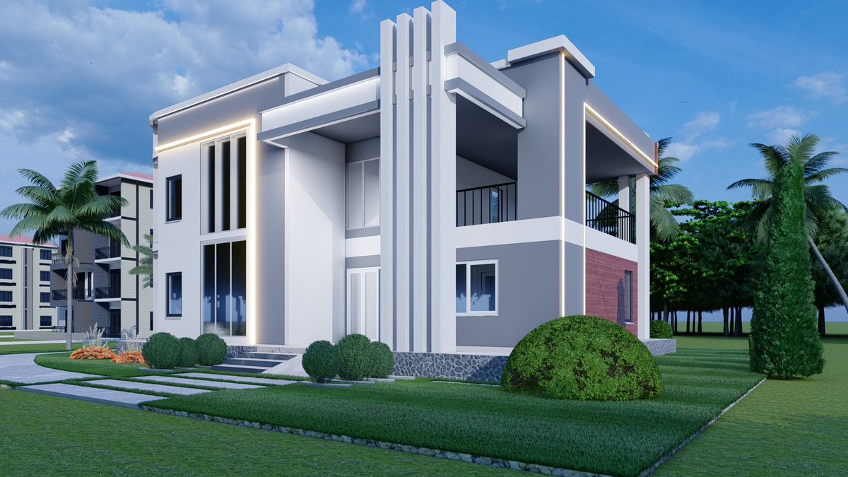 I do house designs like this, so you don't have to look further in case of your upcoming project!

Contact me: 0785300477