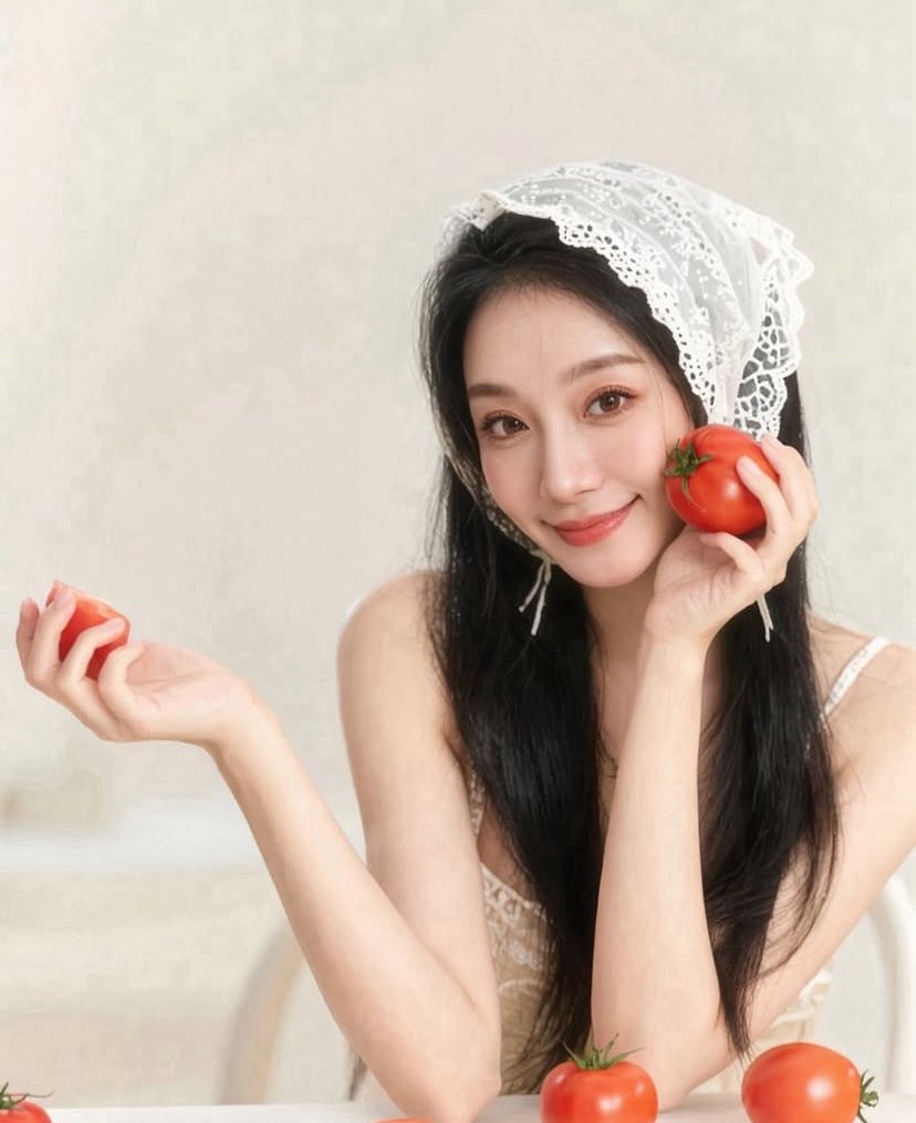 When a tomato girl😂