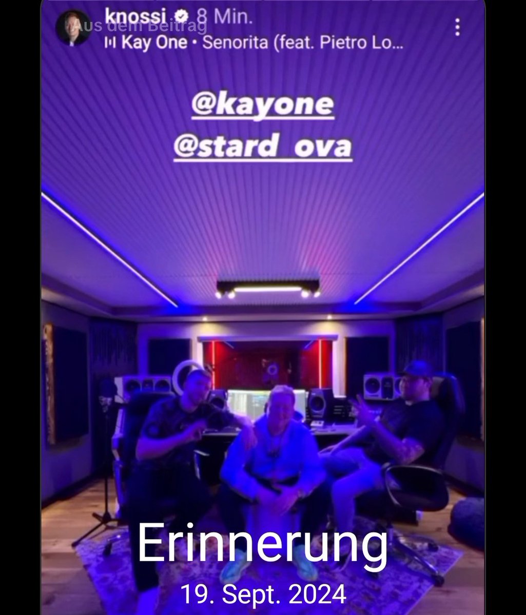 Da kommt nix mehr mit Kay One &amp; Knossi....

Schade