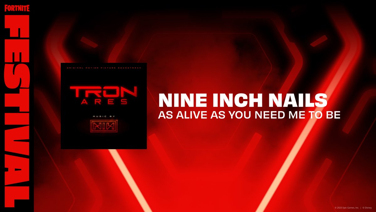 The Nine Inch Nails Tron: Ares Soundtrack is 🔥

As Alive As You Need Me To Be drops as a Jam Track TONIGHT!