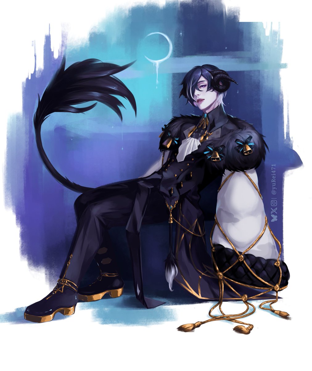 Rei 😴🐈⬛️🦚 (@yurei471) on Twitter photo My wonderful princess 😌
#obeymefanart #obeymebelphegor My wonderful princess 😌
#obeymefanart #obeymebelphegor