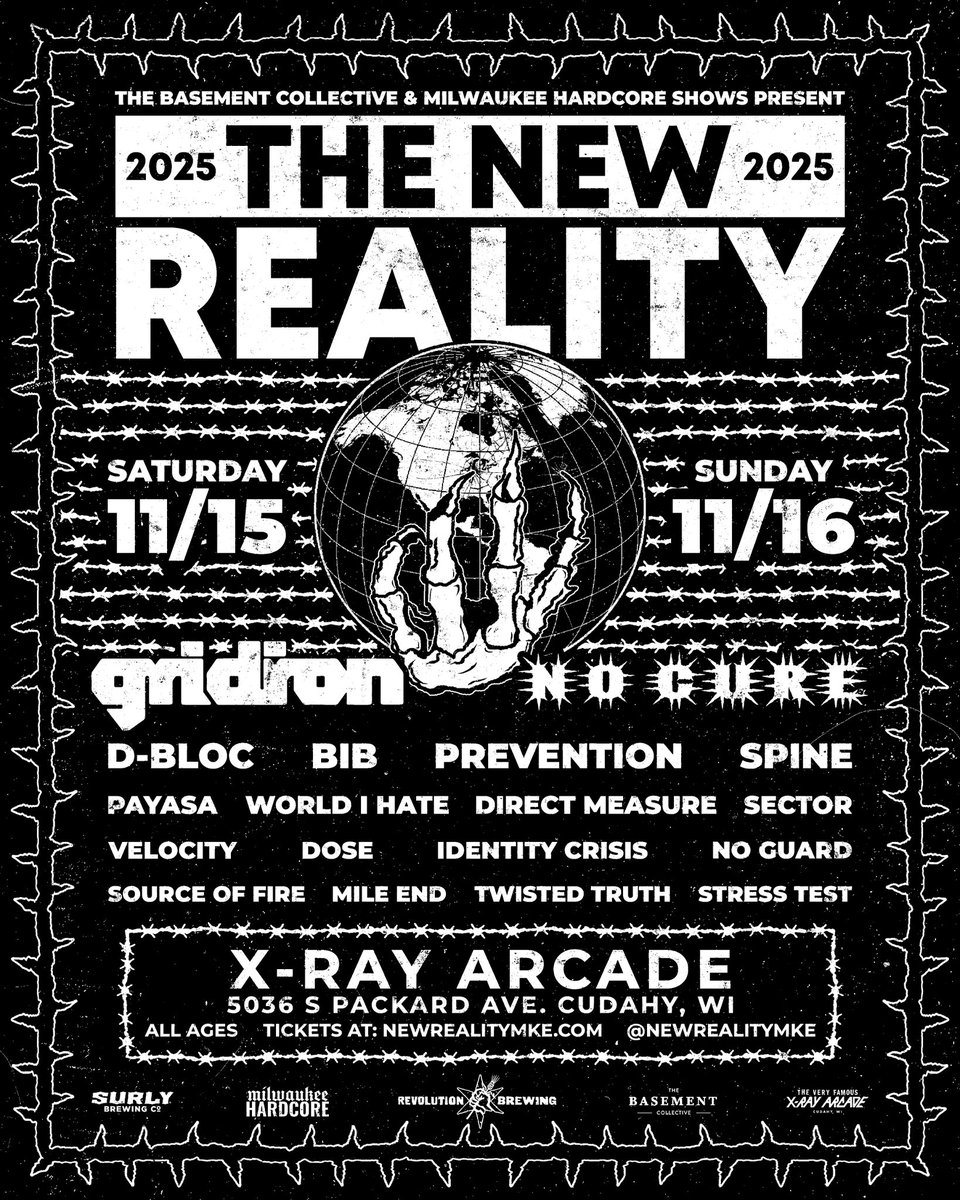 now offering physical tickets to <a href="/newrealitymke/">THE NEW REALITY</a>. the physical tickets have no service fees attached and can be purchased in person starting tomorrow at the dying wish show. If you would like to purchase but are unable to attend an upcoming show, shoot me a message.