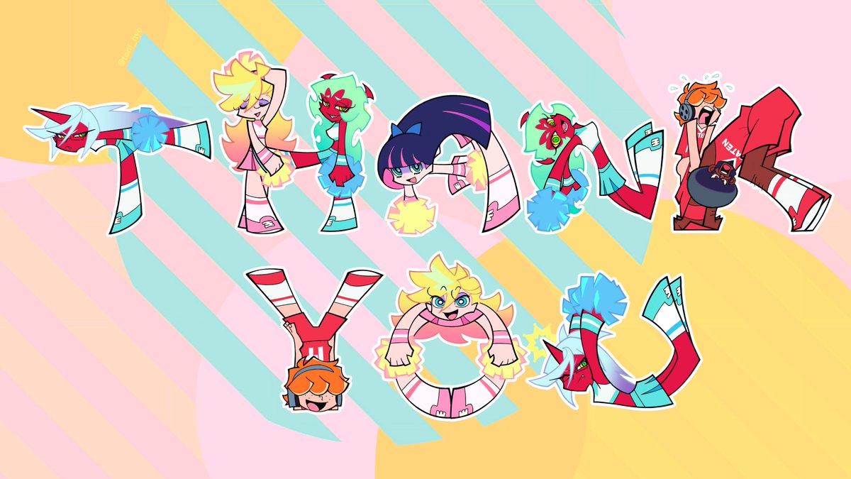 Time to say... See you soon?
#PantyAndStocking #PSG #PaSwG #パンスト #NewPSG #Newパンスト