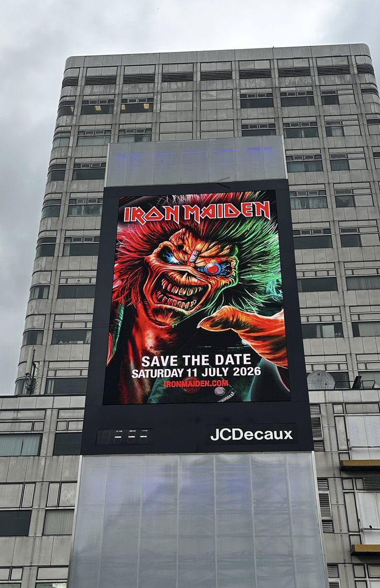 IronMaiden's tweet image. 👀 

Save the date and sign up ⬇️

actionpresents.co.uk/iron-maiden-si…

@TalonOOH 

#FanFriday #IronMaiden #Eddie #RunForYourLivesWorldTour