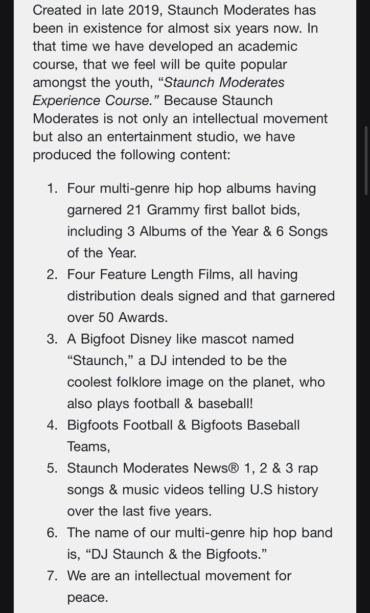 Staunch Moderates tweet media