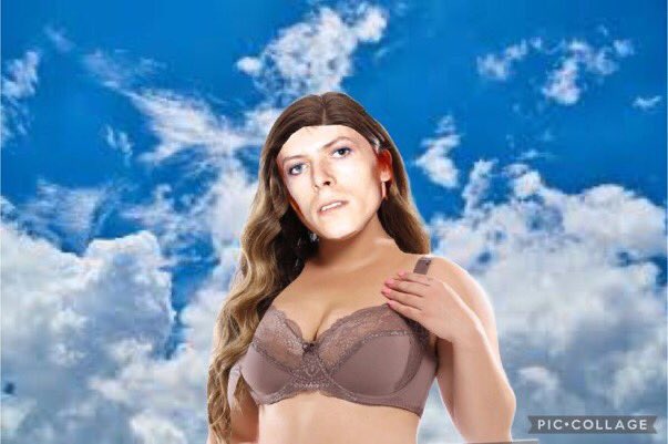 There’s a bra man waiting in the sky 🎶 #MakeASongReadyToWear