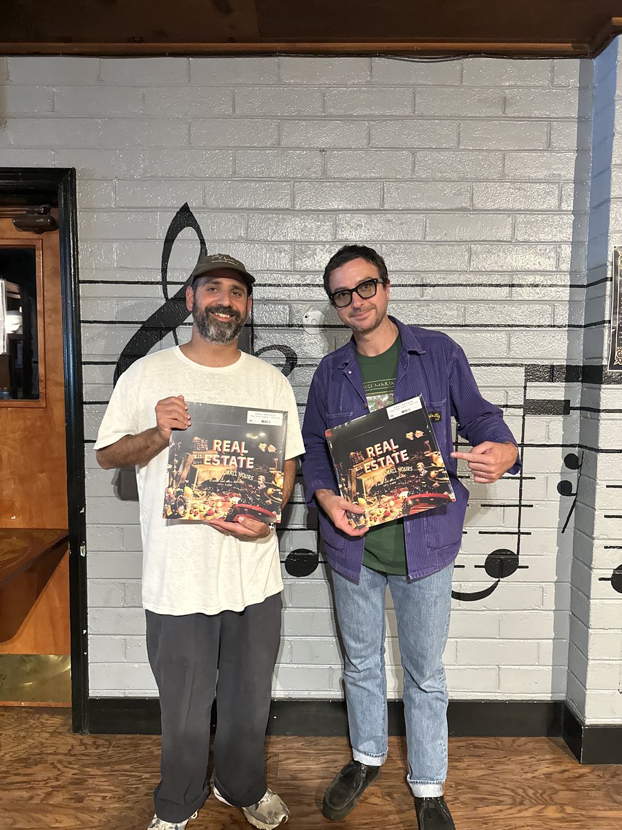 Real Estate, band tweet media