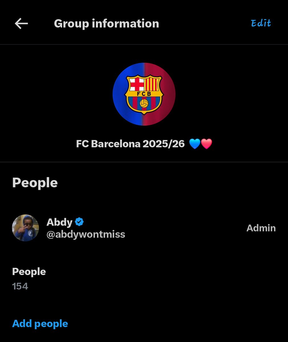 abdywontmiss's tweet image. I created a Barcelona group chat for this season 💙❤️

1. Like this tweet
2. Comment
3. Follow Me, I'll add everyone soon