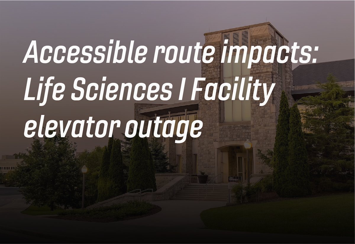 VTFacilities's tweet image. To accommodate repairs, the loading dock elevator at Life Sciences I Facility will be temporarily out of service on Sept. 19, until repairs are complete

The elevator inside Life Sciences I Facility may be utilized during this time ➡️ brnw.ch/21wVVCZ