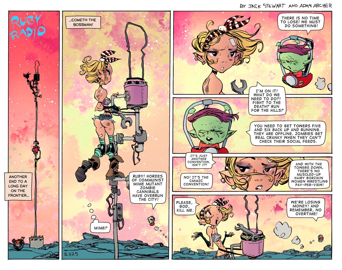 AdamArcherArt's tweet image. #rubyRadio classics by @jack_stewart  and moi