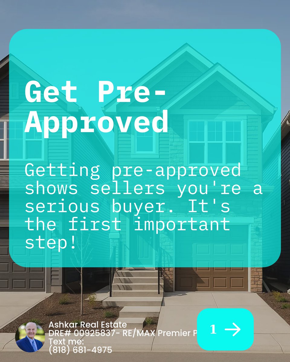 AshkarFred's tweet image. Buying your first home in LA County? 🏡 Remember this: Get pre-approved, inspect thoroughly, and don&apos;t rush! Your future self will thank you. Need guidance through Arcadia or Glendale? We&apos;ve got your back. What&apos;s your top home-buying concern? Drop it here! #FirstHomeTips