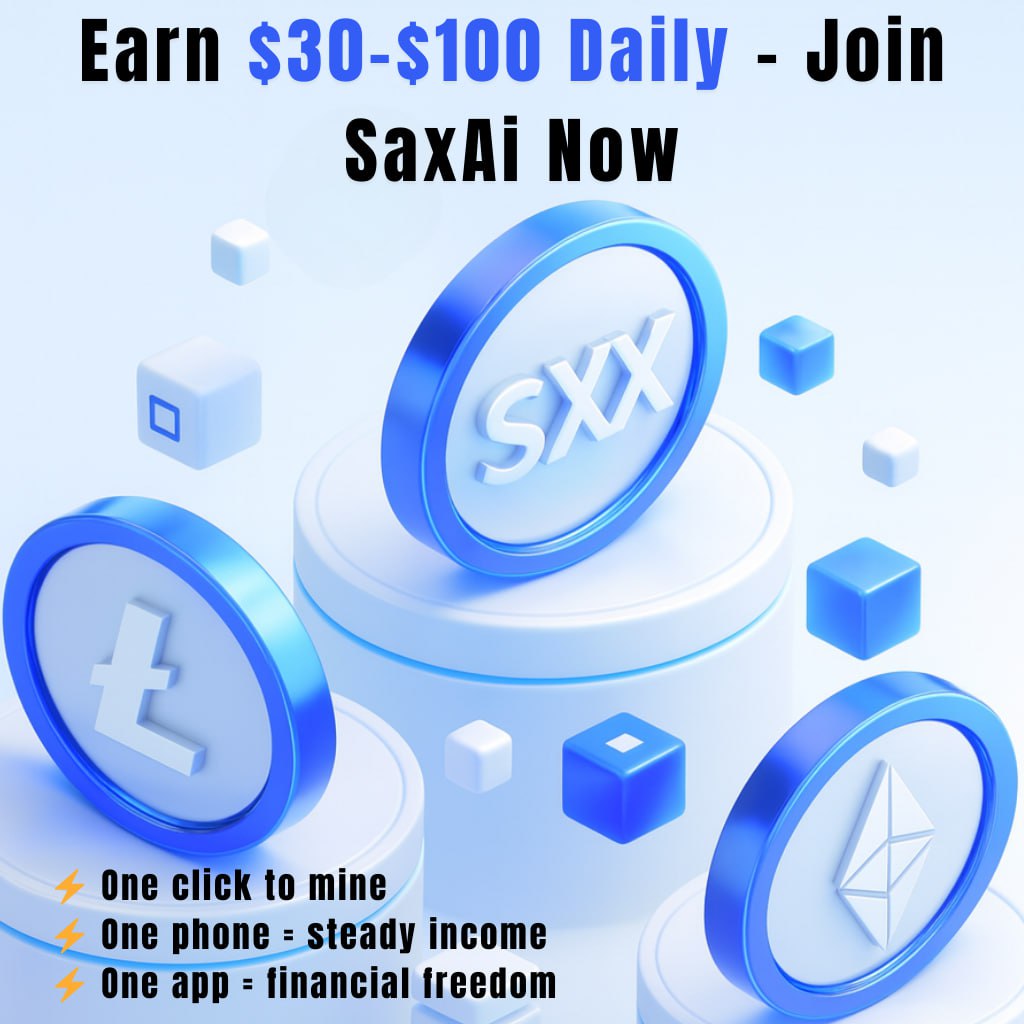 Hash0200's tweet photo. 📷 SaxAi 📷 Mine Crypto with Just Your Smartphone — Welcome to SaxAi!
📷 Unlock $200 in Bonuses — Only 100 Spots Left with SaxAi!
📷 No Equipment. No Complexity. Just Pure Profit. SaxAi is Live.
register link: https://t.co/3lfDn1dndW
Telegram : https://t.co/zrWkhP7ErQ https://t.co/RRR5IA1Ngq