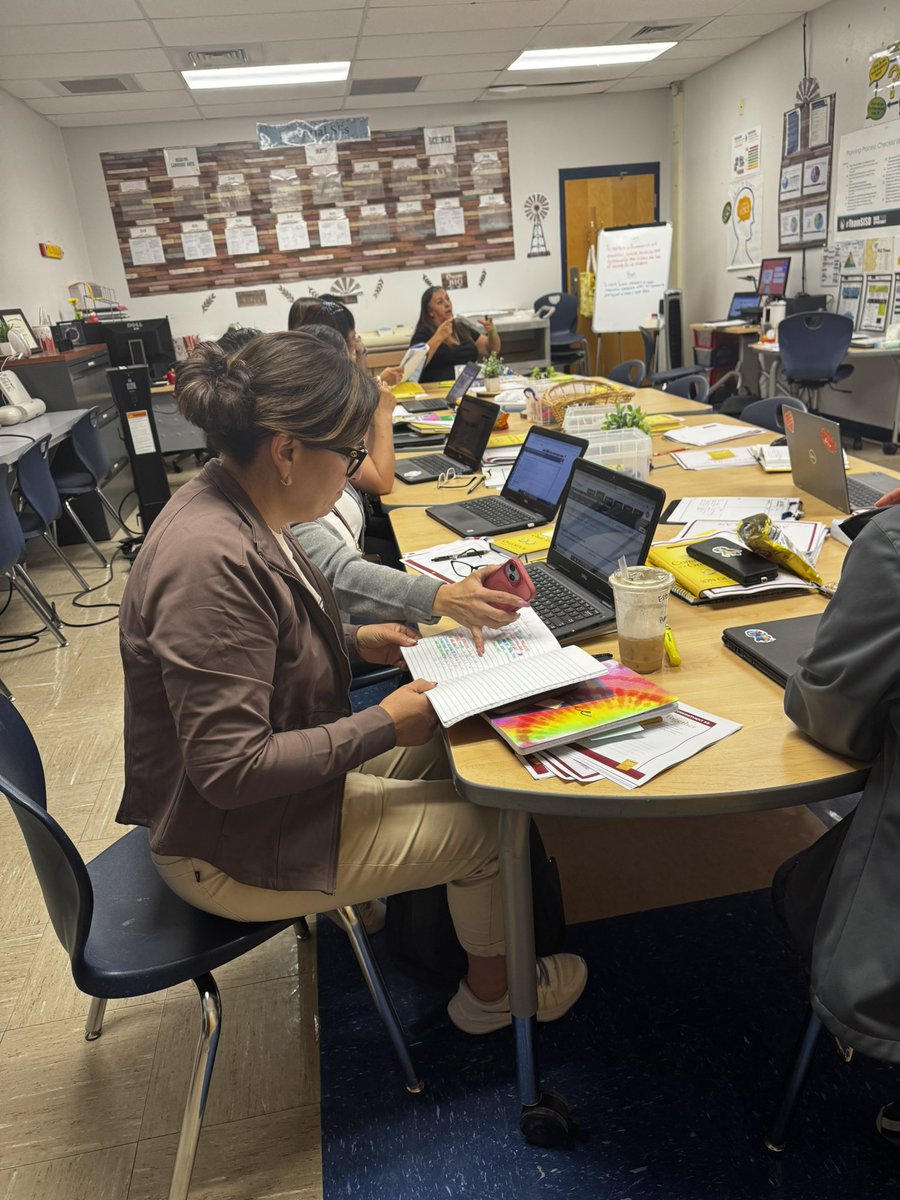 At PLTs we read the next chapter of The 7 Commitments of a Great Team 📕 and tied it to our mission and vision, shared artifacts of student work, and had a STEMscopes 🧮 scavenger hunt 🗺️