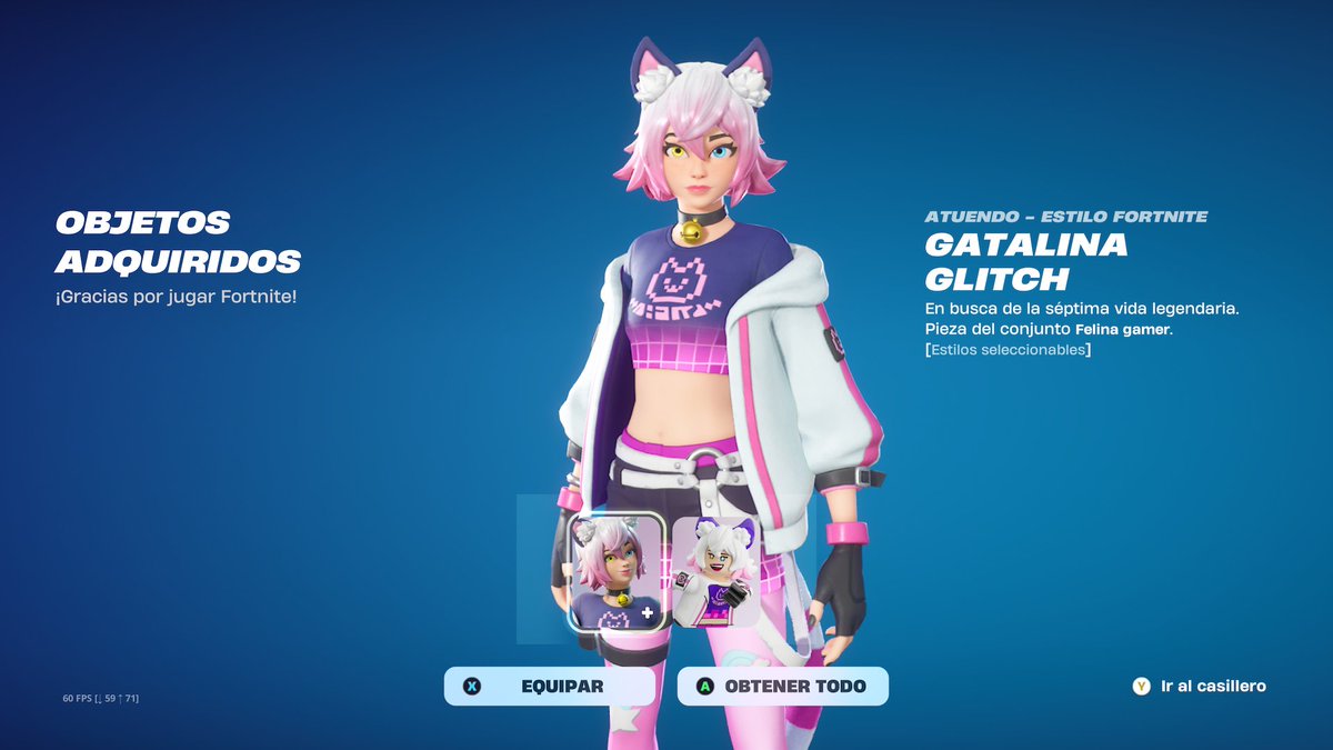 I love her!🫰
#CatrinGlitch #Fortnite