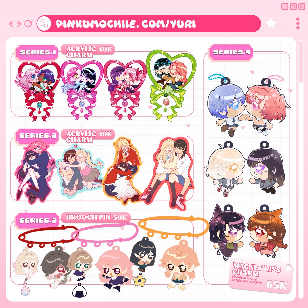 ⋆˚✿˖° Pinku's #CF21 Catalogue ♬⋆.˚ (1/2)

୨ৎ PO Period: 21st - 28th of Sept
୨ৎ Mail orders will mainly be for VN and Indo (dm for overseas)
୨ৎ Form link will be uploaded tonight 𖹭

[rt’s &amp; likes are appreciated!]