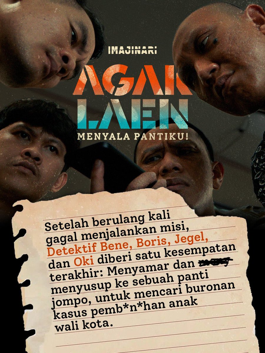Kemarin empat personil kampret itu membodohi masyarakat dengan membagikan premis ngawur. 

Ini premis yang betul.

Hari ini teaser trailer akan nongol. Tunggu ya!