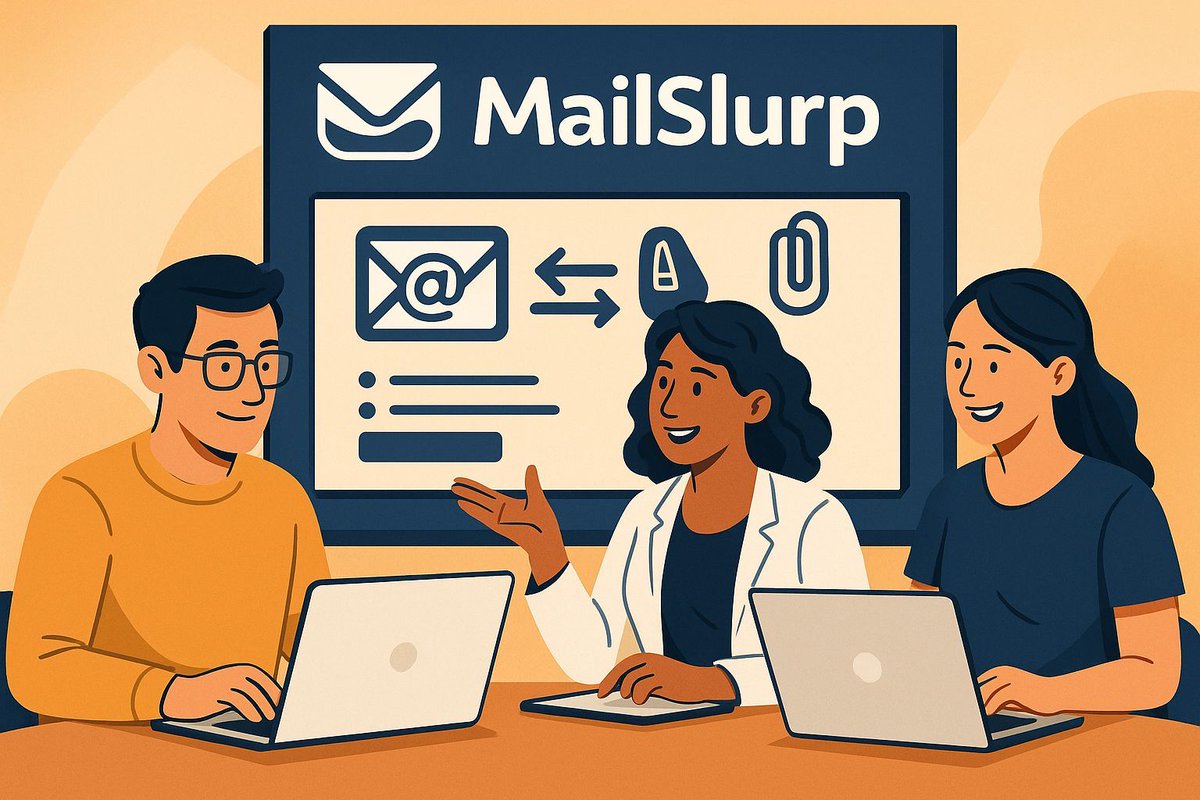 MailSlurp's tweet image. Spin up real inboxes and move files fast with MailSlurp. Send and receive email, handle attachments, trigger webhooks, and connect via SMTP or API.
#EmailAPI #Attachments #SMTP #Webhooks #Automation #MailSlurp
buff.ly/yJiYSYm